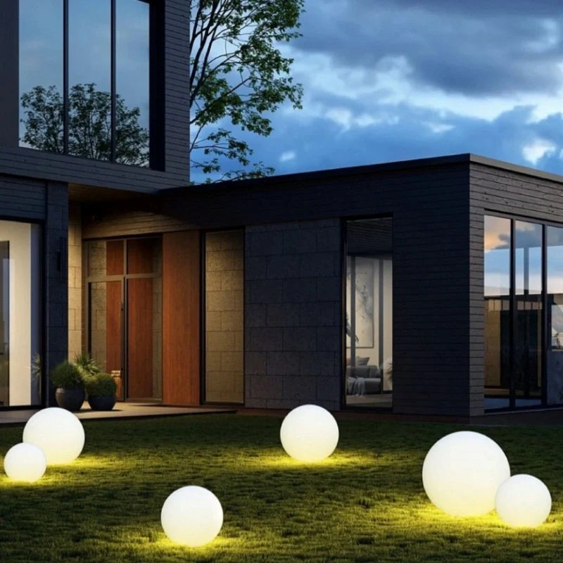Spherical Garden Light 16 Colour LED Remote Control