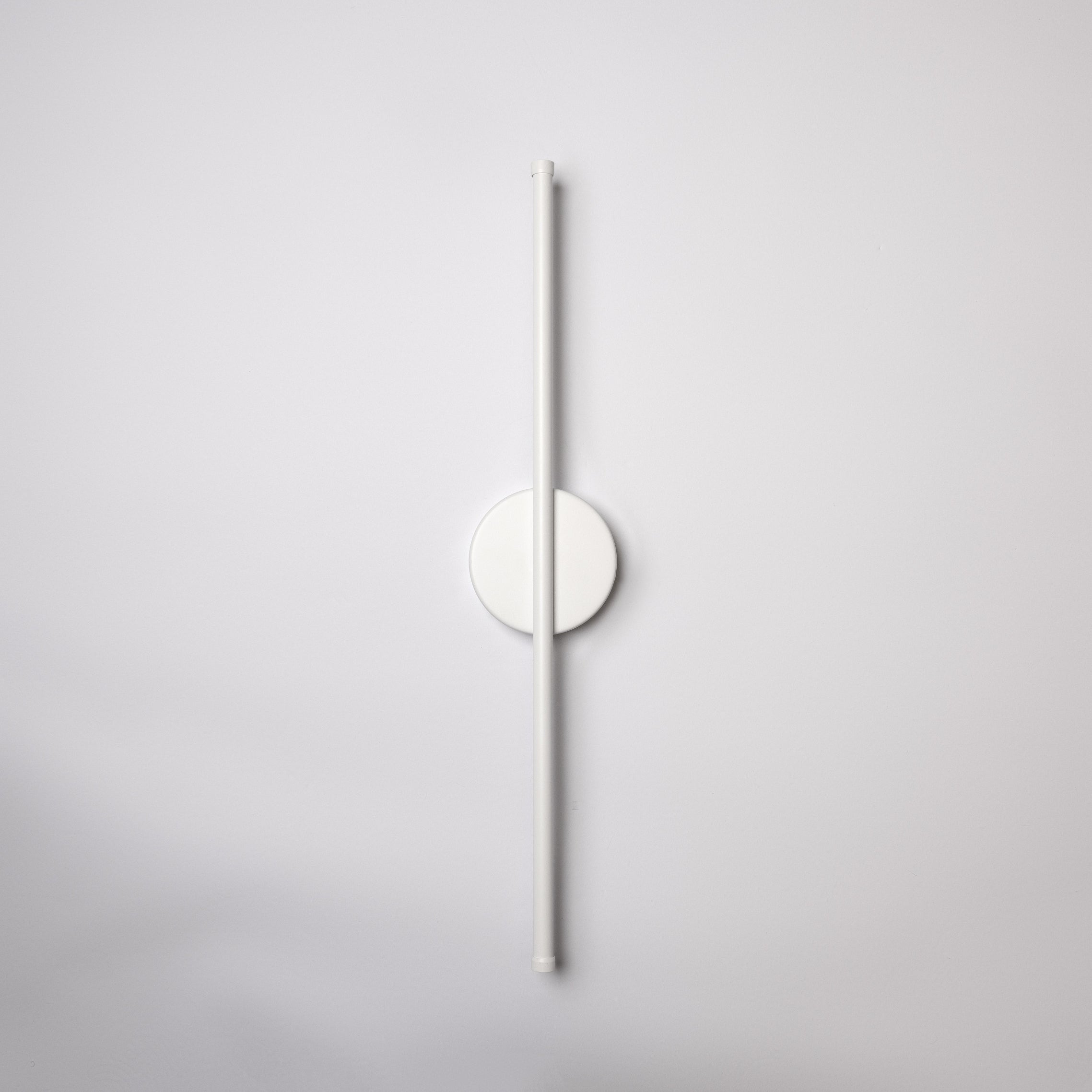 Modern Round Wall Sconce with Integrated LED Light