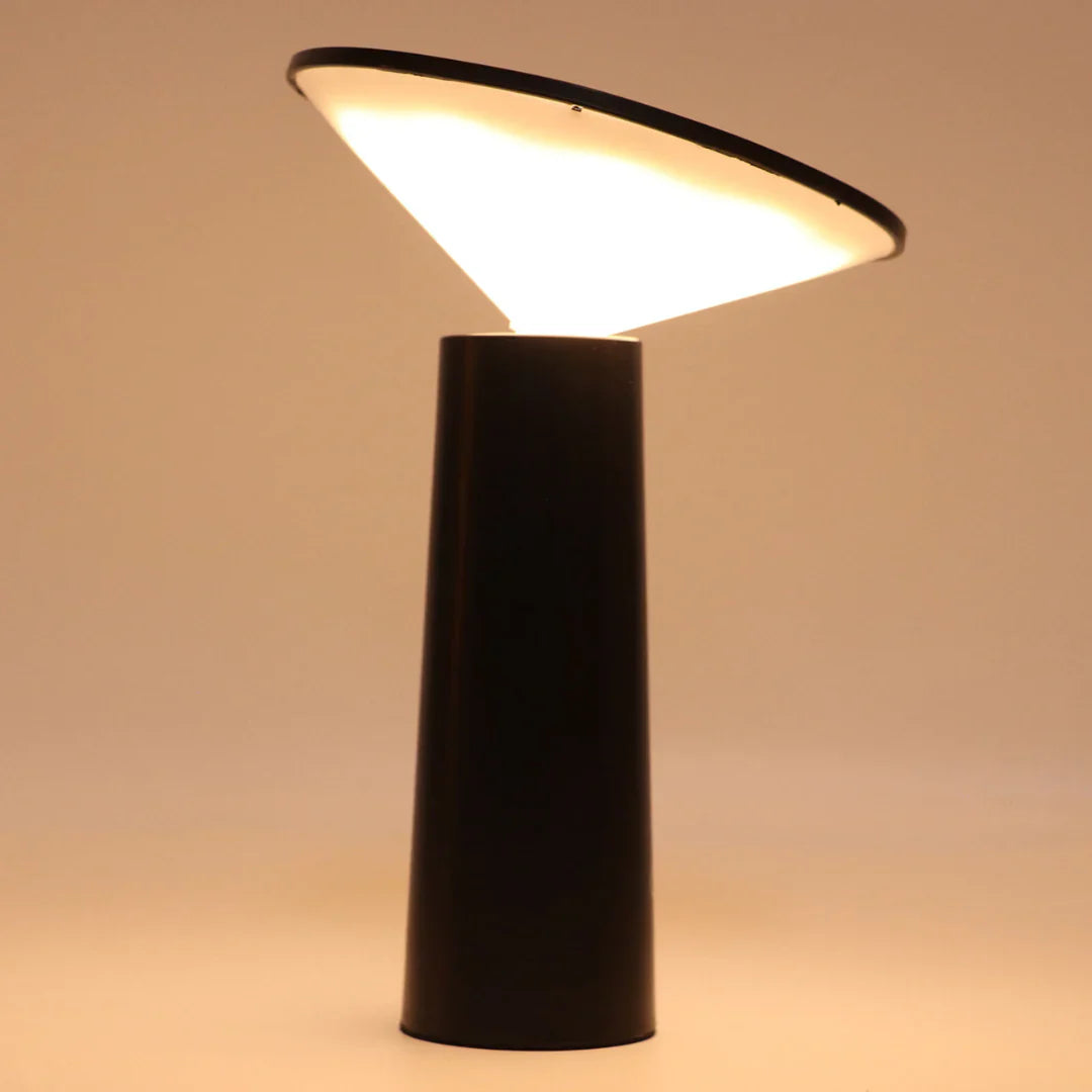 Rotatable LED Desk Lamp with Dimmable Brightness and USB Rechargeable Battery