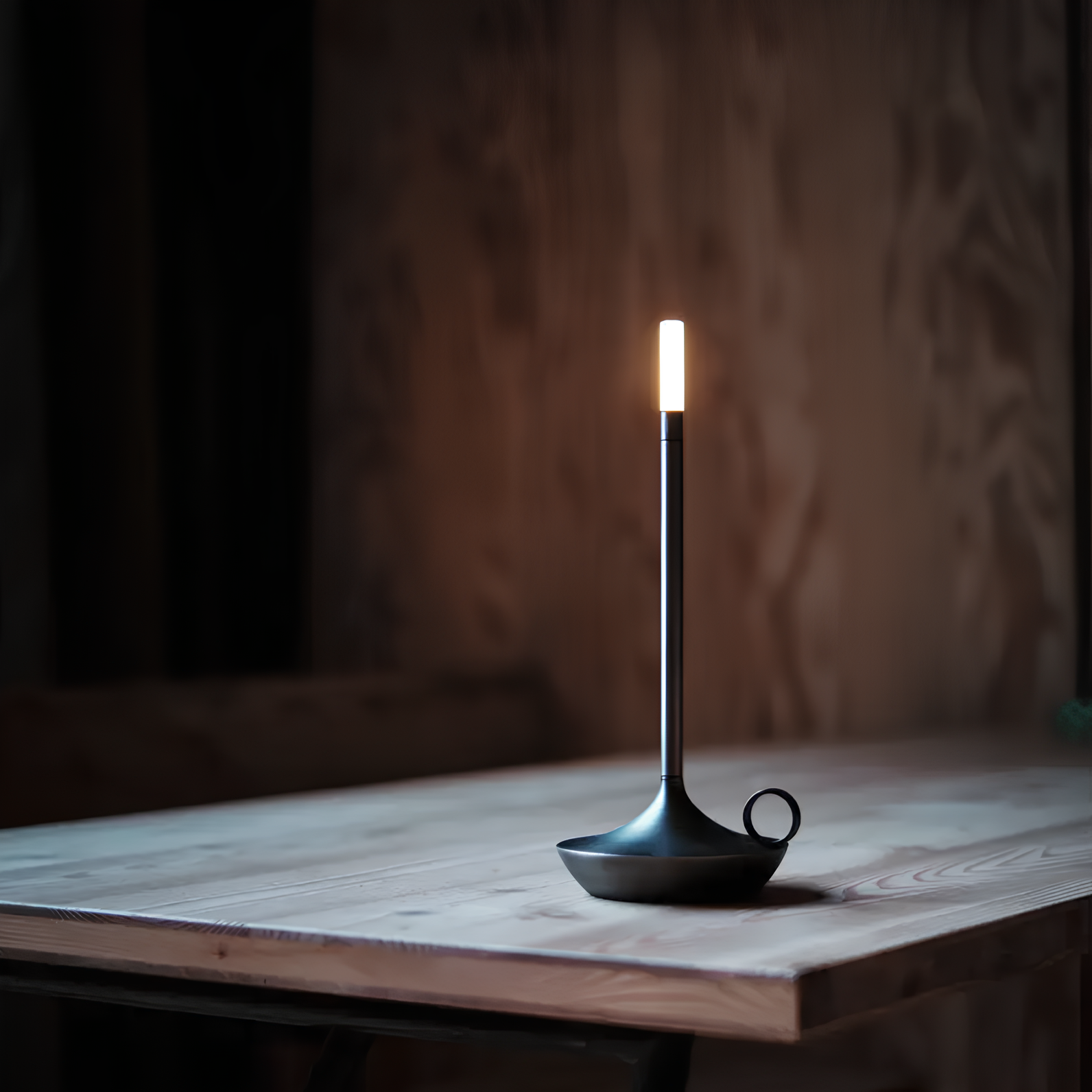 Nordic Candlestick Light Rechargeable Dimmable Aluminum