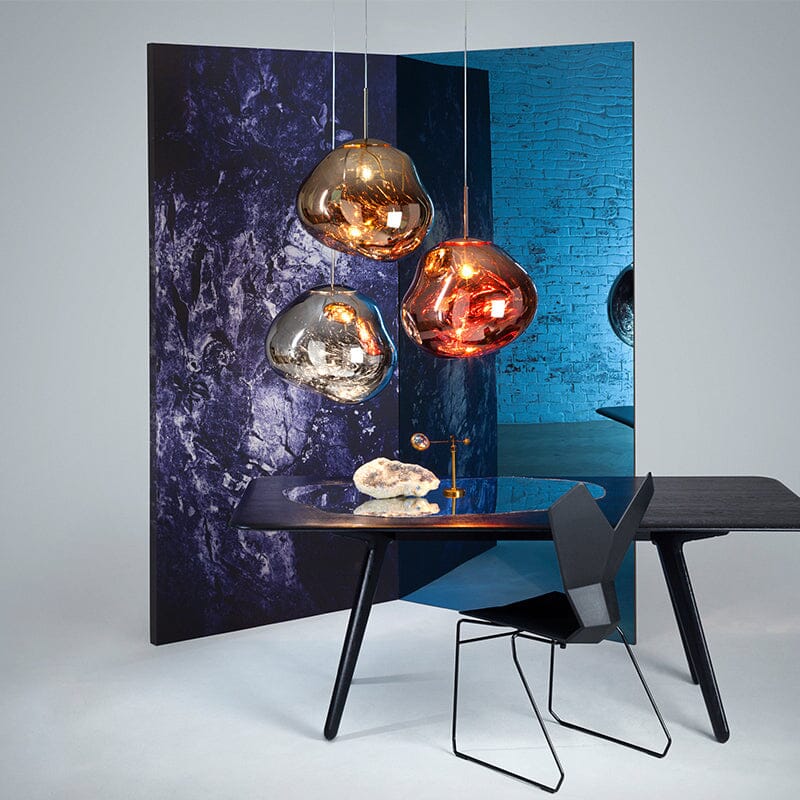 Lava Acrylic Pendant Light – Adjustable Height Kitchen Pendant Lighting in Multiple Colors 7