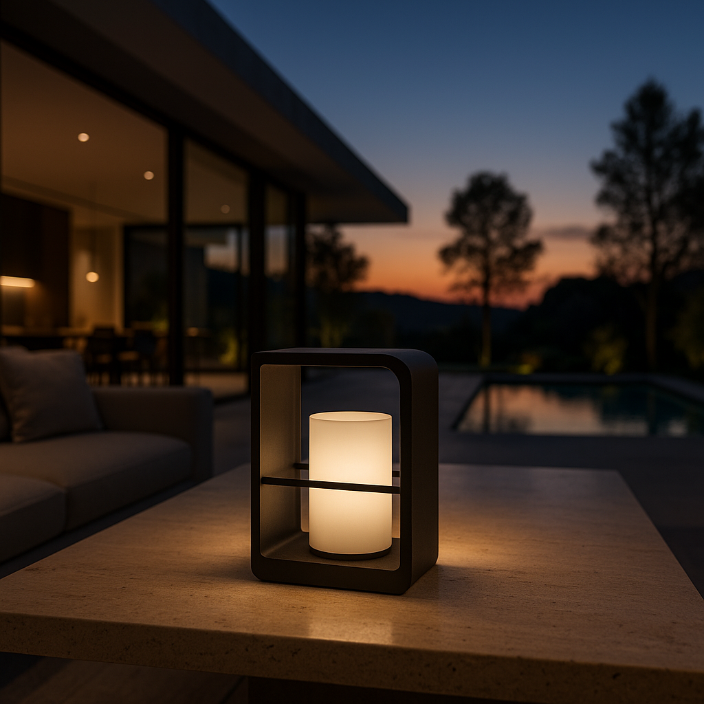 Outdoor LED Lamp - IP65 Waterproof Metal and Acrylic Design for Outdoor Wall Lights and Lanterns 0