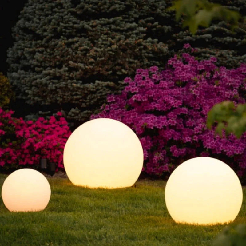 Spherical Garden Light 16 Colour LED Remote Control