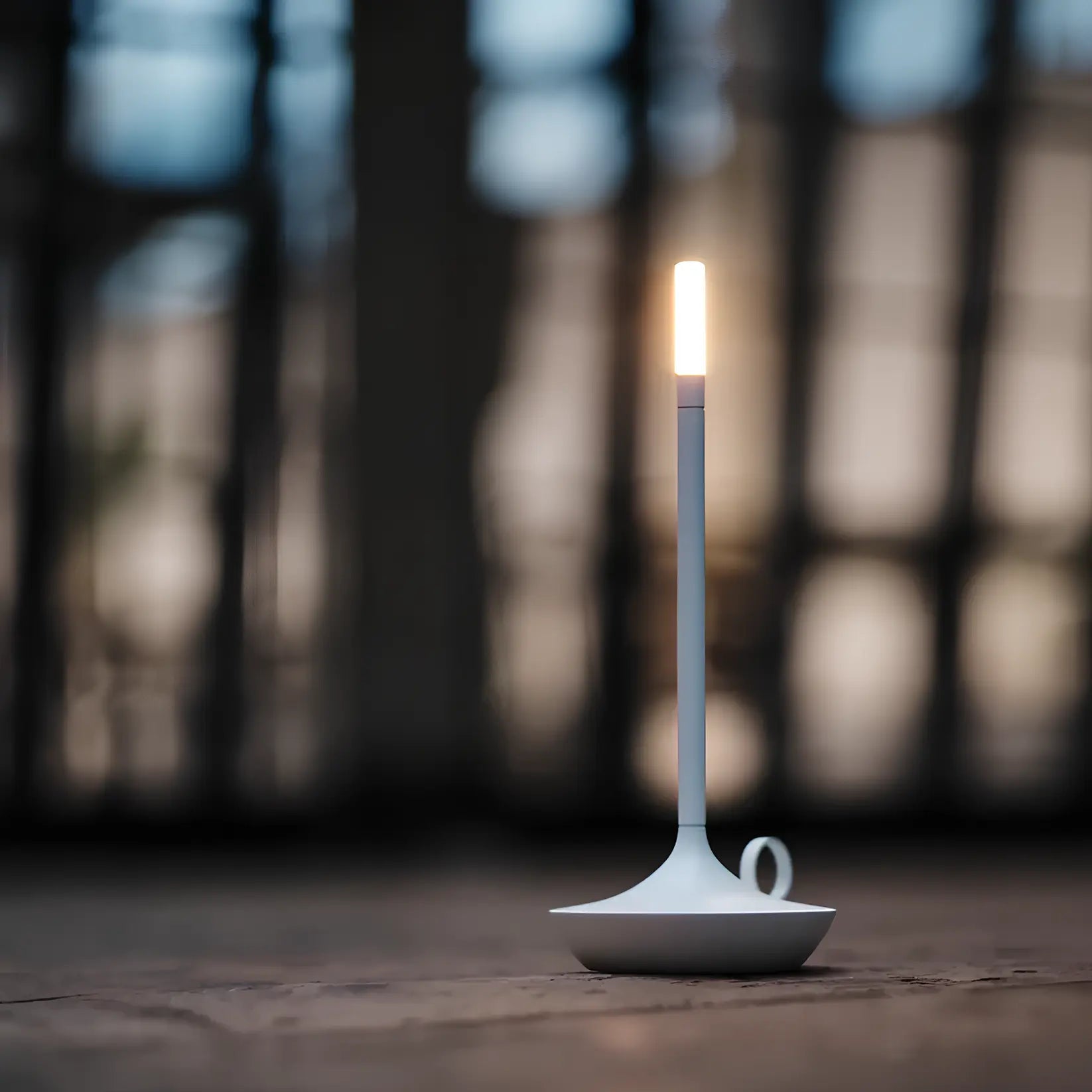 Nordic Candlestick Light Rechargeable Dimmable Aluminum