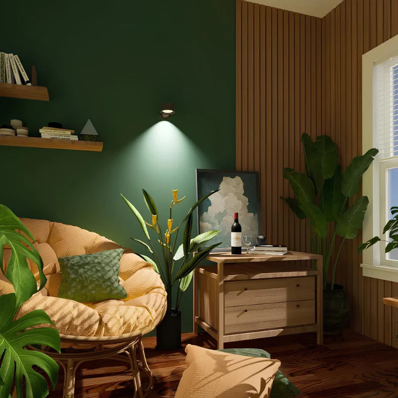 Cordless Dimmable Wall Lamp 360° Rotation Magnetic Charging