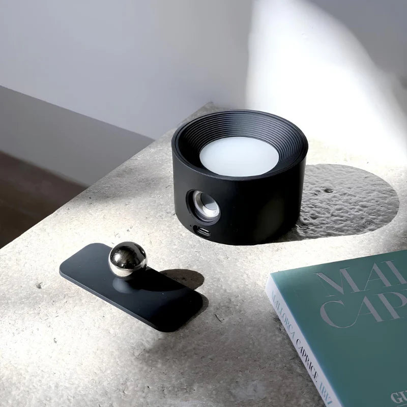 Cordless Dimmable Wall Lamp 360° Rotation Magnetic Charging