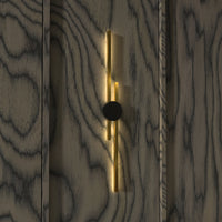 Black Circle - Gold Bars