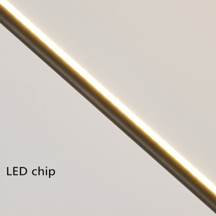 Leger Floor Lamp 58 Inch LED Aluminium Black Gold White Silver