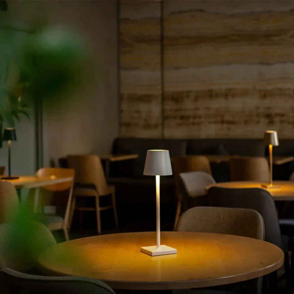 Dimmable Touch Control Table Lamp 5200mAh Battery LED 38cm