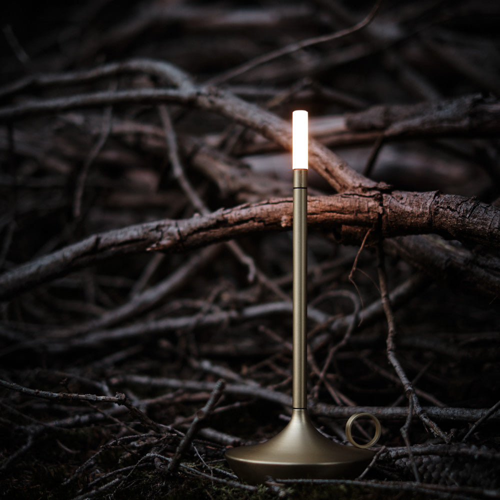 Nordic Candlestick Light Rechargeable Dimmable Aluminum