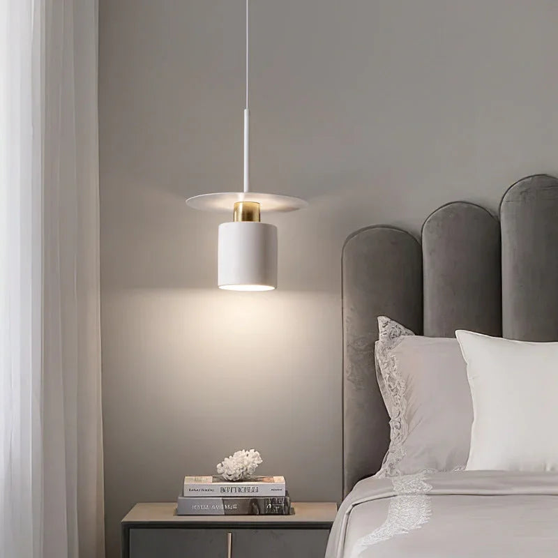 Nordic Black Cylindrical Pendant Lamp – Stylish Metal Kitchen Pendant Lighting for Dining Room 6