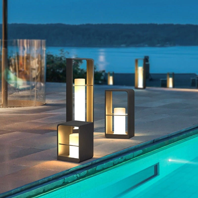 Outdoor LED Lamp - IP65 Waterproof Metal and Acrylic Design for Outdoor Wall Lights and Lanterns 5