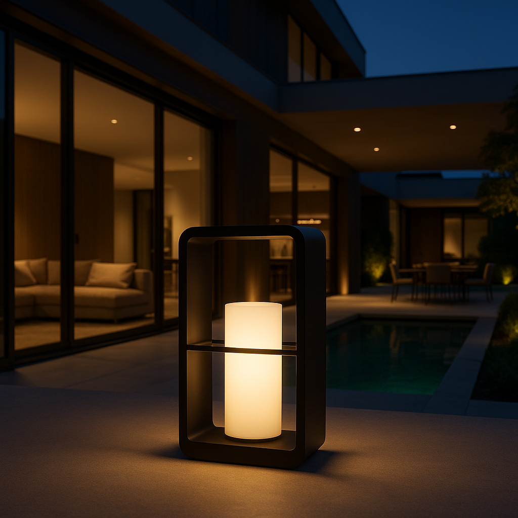 Outdoor LED Lamp - IP65 Waterproof Metal and Acrylic Design for Outdoor Wall Lights and Lanterns 7